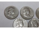 Estate Found US Coin Money Franklin Half Dollars Silver Lot - No Tax On Coin Sales