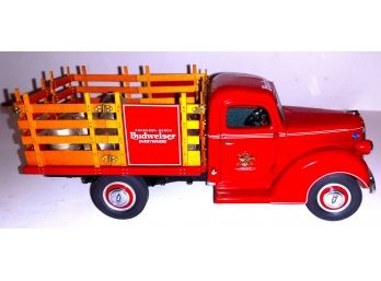 Danbury Mint Budweiser Beer Stake Diecast Delivery Truck 1/24