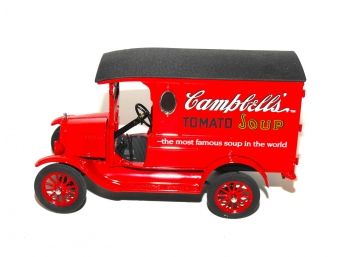 Danbury Mint 1920s Campbells Soup Diecast Delivery Truck 1/24
