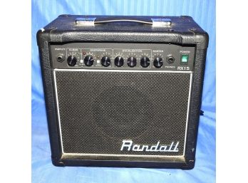 Working Randall Guitar Amplifier