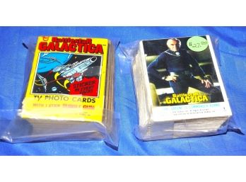 Lot Of 1978 Battlestar Galactica Trading Cards