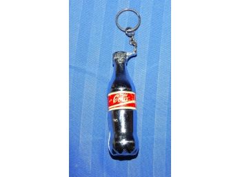 Vintage Bootleg Coca Cola Chrome Lighter Working