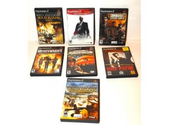 Lot Of Playstation 2 Video Games