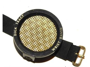 Vintage Dick Tracy Wrist Radio Wristband Watch