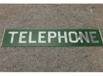 Telephone Booth Sign For Backlight