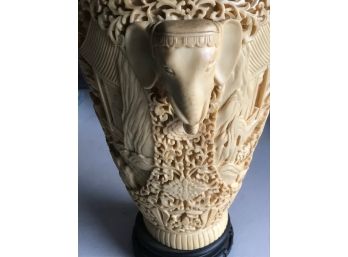 Hand Carved Chinese  Vase