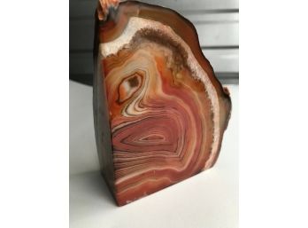 Beautiful Red Agate Crystal, 5 Inches Tall