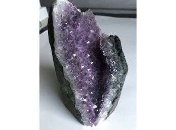 Amethyst Geode , 4 LB , 7 Inches Tall