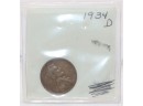 1934D Penny