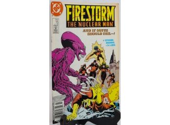 Fire Storm Comic Book 1988 Issue #73