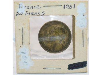 1951 France 20 Francs