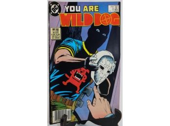 You Are Wild Dog Comic Book 1987 Issue #4
