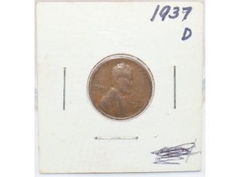 1937D Penny