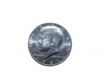 Kennedy Half Dollar 1981