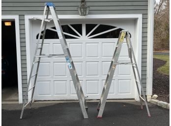 Pair Of Folding Ladders