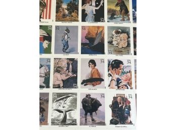 American Illustrators 2000  - 34 Cent Full Sheet Of 20  U.s. Postage Stamps SEALED