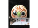 Painted Owl Figurine