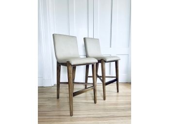 Pair Interlude Home Ivy Counter Stools (LOC: S2)