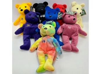 8 Salvino's Bammers Toys Bamm Beanos Sports Bears Stuffed Animals