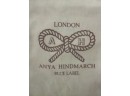 Vintage Anya Hindmarch Blue Label Purse & Drawstring Pouch- Image Of Playful Gals At Beach    E2