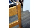 Childs Vintage Swivel Desk Chair - Solid Wood                 CVBK