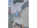 'Autumn In Bingchen' Pair Of Two (2) Chinese Paintings On Canvas, Framed And Ready To Hang   WA