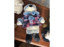 Bears Come Marching In: Lot Of Four  Bear Stuffies   212/A4