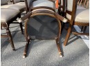 Set Of Twelve Wood Framed Fabric & Vinyl Banquet Chairs (#2 Of 3)