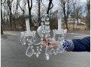 Pair Of Crystal Prism Two Light Sconces (#4 Of 4)