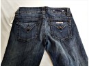 NEW Women's Signature Boot Cut Mid Rise Dark Wash Jeans Size 29