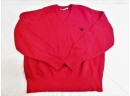 Vintage Men's Burberrys Pure Lambswool V-neck Sweater Size 45/US XL