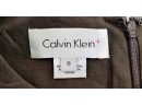 NEW Women's Calvin Klein Linen Sheath Dress Size 8