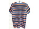 NEW Hollister California Striped V-neck T-shirt With Pocket Size Small