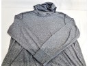 Men's Lacoste Gray Lightweight Long Sleeve Pullover Hoodie T-shirt Size XXL