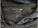 Men's Lacoste Gray Lightweight Long Sleeve Pullover Hoodie T-shirt Size XXL
