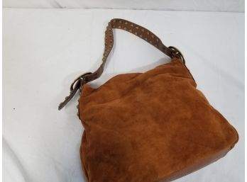 Vintage Pritzi Brown Suede Handbag Purse