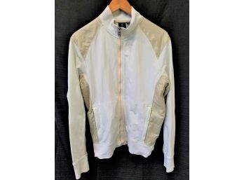 Victorinox Cream/beige Full Zip Jacket Size Small