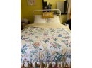 Full Sized Floral Comforter - Reversible