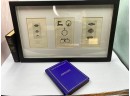 Vintage Jewelry Books And Framed Pic Of Antique Rings