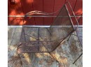MCM Pair Of Iron Patio Or Deck Chairs . Solid No Damage