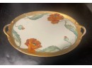 Vintage Handel Co  Handelware Handpainted And  Artist Signed Runge Porcelain  Platter .