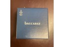 Baccarat Crystal  Paperweight Of JFK In Box Signed With Certificate