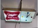 MCM 1957 Miller Highlife Beer Wall Clock . Lakeside Plastics