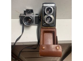 Kodak ReFlex 11 Camera . Honeywell Pentax 35 Mm Camera . Good Condition
