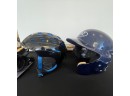 A Lot Of Kids Sports Equipment - X-static Ski Helmet, Ski Goggles, And More