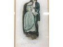 Clarence F. Underwood Framed Art Of A Couple