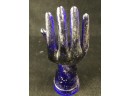 Clear Blue Hand Form