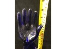 Clear Blue Hand Form