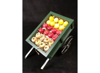 Byer's Choice Decorative Fruit Wagon