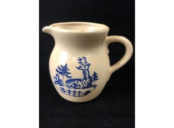 American Country Collection Deer In Forest Pitcher